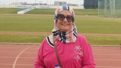 د. مجدة الخواجة رئيسا لبعثةألعاب القوي المصرية بالبطولة العربية للناشئين  بتونس