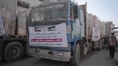 "الحياة والأمل".. قافلة إماراتية جديدة لدعم مستشفيات غزة