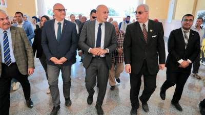 وزير التعليم ومحافظ القليوبية يفتتحان 5 مدارس بالمحافظة