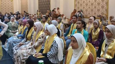 بجوائز مالية وأجهزة لاب توب.. مؤسسة الأدهم الخيرية تُكرّم أوائل التعليم العام والأزهر بأشمون