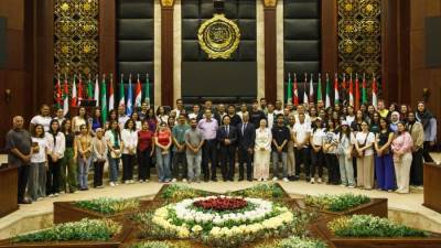 الأكاديمية العربية تختتم بنجاح معسكر شباب الجامعات العربية 