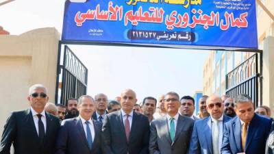 وزير التعليم ومحافظ الجيزة يفتتحان ٣ مدارس  جديدة استعدادًا لانطلاق العام الدراسي الجديد