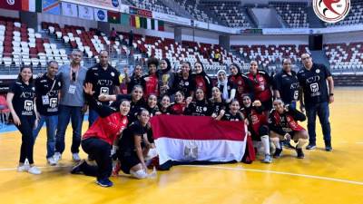 منتخب ناشئات اليد 2008 يتوج ببطولة إفريقيا على حساب تونس