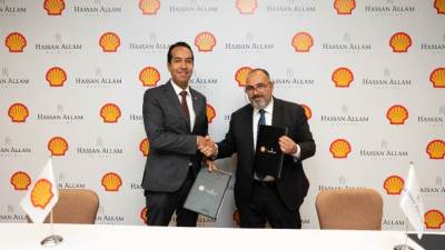 شل للزيوت مصر وحسن علام القابضة توقعان شراكة استراتيجية لمدة خمس سنوات