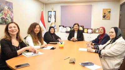 المجلس القومي للمرأة يستقبل ائتلاف البرلمانيات من الدول العربية لمناهضة العنف ضد المرأة