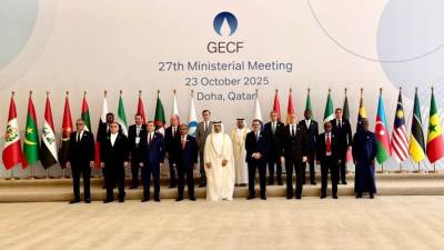 وزير البترول  يشارك في الإجتماع الوزاري لمنتدي الدول المصدرة للغاز بالدوحة