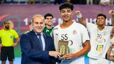 يوسف عمرو أفضل لاعب في مباراة مصر وإسبانيا في بطولة العالم  لليد 