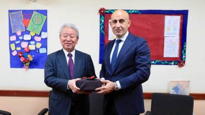 وزير التعليم يلتقي رئيس الوكالة اليابانية للتعاون الدولي (جايكا)  لتعزيز التعاون التعليمي بين مصر واليابان