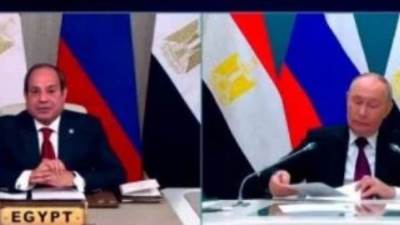 بوتين: محطة الضبعة النووية تلبى احتياجات الاقتصاد المصرى المتنامى