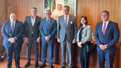 ‎رئيس هيئة الاستثمار يلتقي رئيس رابطة رجال الأعمال القطريين