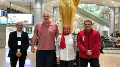 وصول الخبير العالمي أوفه هون لبدء معسكر منتخب الرمح.. وحاتم فوده: سنواصل دعم لاعبينا