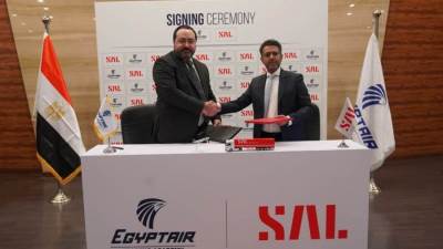 أكاديمية مصر للطيران للتدريب و"سال" السعودية توقعان اتفاقية تعاون استراتيجي لتعزيز التدريب في مجال الشحن الجوي