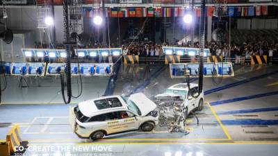 حماية حقيقية على الطريق: هيكل الأمان متعدد الطبقات في شيري TIGGO9 يبني حصنًا متحركًا بفضل 85% من الفولاذ عالي الصلابة ومسارات امتصاص طاقة ذكية