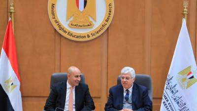 وزيرا التعليم العالي والتربية والتعليم يعقدان اجتماعًا لمناقشة تطوير مشروع الشهادات المهنية الدولية في التدريس للمعلمين