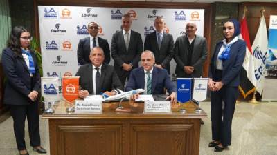 مصر للطيران توقع بروتوكول تعاون مع مجموعة أبو غالي موتورز لتعزيز تجربة سفر عملاء درجة رجال الأعمال