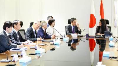 وزيرة التخطيط والتعاون الدولي تستقبل وفدًا رفيع المستوى من البرلمان الياباني في أول زيارة رسمية منذ 7 سنوت