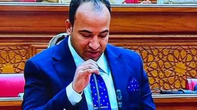 النائب وسيم كمال عثمان يؤدى اليمين الدستورية فى أولى جلسات مجلس النواب 2026