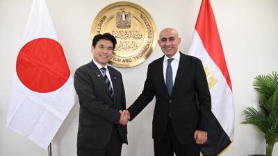وزير التعليم يبحث مع نظيره الياباني آفاق جديدة للتعاون التعليمي