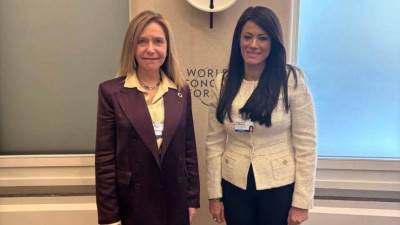 وزيرة التخطيط تواصل لقاءاتها الثنائية مع شركاء التنمية وممثلي الحكومات بالمنتدى الاقتصادي العالمي "دافوس" 2026