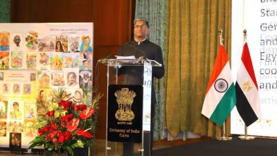 رسائل من احتفال الهند بالقاهرة.. سوريش كي ريدي يعلن اتساع آفاق التعاون مع مصر