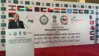 أبو الغيط يشارك في مراسم افتتاح غرفة التجارة والصناعة والزراعة العربية الهندية