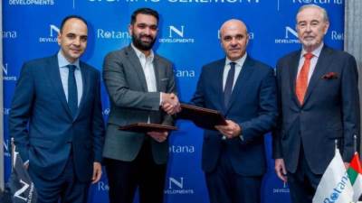 نواصي العقارية توقّع عقد إدارة وتشغيل مشروع N LINE مع مجموعة روتانا العالمية ضمن مشروع NEST بالقاهره الجديده