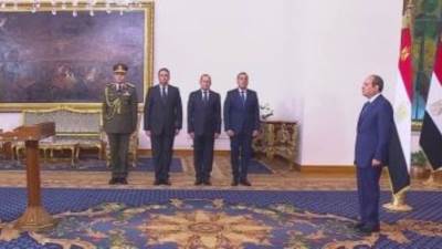 الوزراء الجدد يؤدون اليمين الدستورية أمام الرئيس عبد الفتاح السيسى