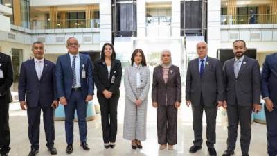 سفيرة مملكة البحرين تزور مستشفى "أهل مصر" للاطلاع على تجربة رعاية مصابي الحروق