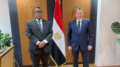 سفير الصومال بالقاهرة يلتقي مساعد وزير الخارجية المصري