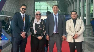 إير كايرو تتألق بمعرض SATTE السياحي بالهند