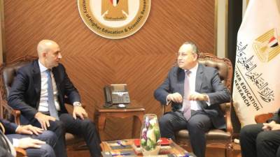 وزيرا التعليم العالي والتربية والتعليم يبحثان تعزيز التكامل المؤسسي وتطوير آليات التنسيق المشترك
