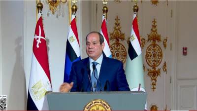 الرئيس السيسى يشارك فى حفل إفطار الأكاديمية العسكرية المصرية