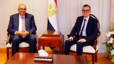 وزير التخطيط يبحث مع المبعوث الأممي لتمويل التنمية آليات توسيع أدوات التمويل المبتكر لدعم المشروعات التنموية في مصر