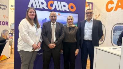 أنشطة وتعاقدات مثمرة لإيركايرو باليوم الثاني لفعاليات معرض ITB2026 وتدشين برنامج AirCairo Holidays 