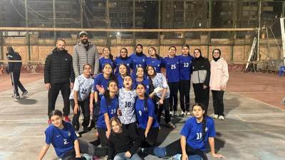 بعد مباراة مثيره سموحة يهزم الطيران ويتأهل لمواجهة الأهلي في نهائيات جمهورية الطائرة تحت 15 سنة بنات