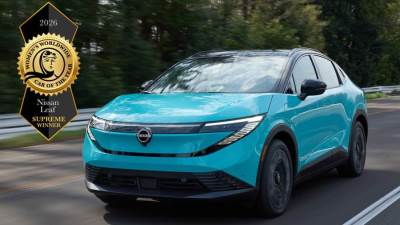 اختيار (نيسان ليف - Nissan Leaf) كالفائز الأعلى في جوائز سيارة العام العالمية للسيدات 2026