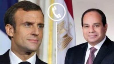 الرئيس السيسى وماكرون يشددان على التنفيذ الكامل لاتفاق وقف إطلاق النار فى غزة