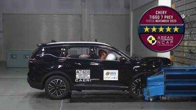 شيري TIGGO7 تحصد تصنيفات الخمس نجوم في برامج NCAP الأربعة الكبرى عالميًا: السلامة الحقيقية بلا حدود… بل عائلات