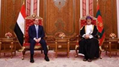 الرئيس السيسى يشدد لسلطان عمان على وحدة الأمن القومى لمصر ودول الخليج