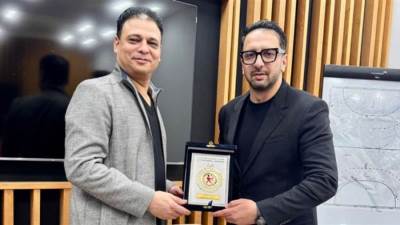 السفير المصري في سلوفاكيا يزور بعثة منتخب اليد 2008 ويشيد بالأداء العالمي