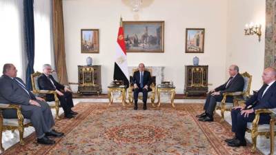 الرئيس عبد الفتاح السيسي يستقبل سكرتير عام منظمة الطيران المدني الدولي ايكاو