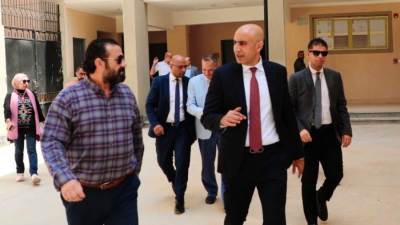 وزير التعليم يتفقد عددا من مدارس المرج لمتابعة خطة هيئة الأبنية التعليمية للاستعداد للعام الدراسي المقبل