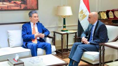 وزير التعليم يستقبل رئيس جامعة هيروشيما لبحث آليات تعزيز التعاون بشأن تنفيذ منهج "الثقافة المالية" لطلاب المرحلة الثانوية 