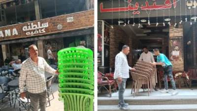 رفع ١١٢ حالة إشغال في حملة مكبرة بشارع "ترعة الزمر" بحي العمرانية