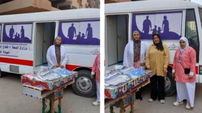 حملة لتنظيم الأسرة بحي العمرانية بالتنسيق مع الإدارة الصحية