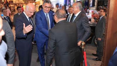 بحضور عدد من الوزراء وكبار الشخصيات.. "القابضة للسياحة والفنادق" تدشن مشروعًا سياحياً جديداً في خان الخليلي بإدارة "أوبروي" العالمية