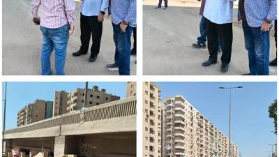 سكرتير عام محافظة الجيزة يتابع حالة النظافة والإشغالات بشارعي ترعة الزمر وفيصل بحي العمرانية