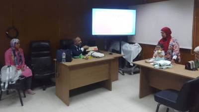 انتهاء المرحلة الثانية من تدريب المشورة الأسرية بمركز تدريب صحة المرأة بالجيزة 
