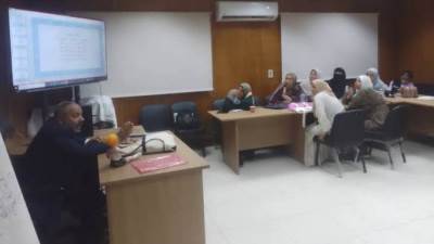 الإنتهاء من دورات تدريب "تركيب اللولب الهرموني" و"النمو والتطور" بمركز تدريب صحة المرأة بالجيزة