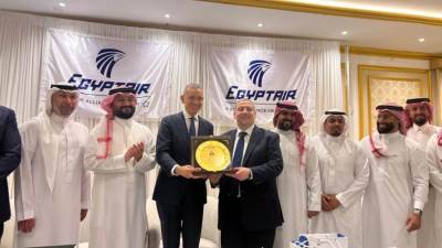 مصر للطيران تختتم بنجاح جسرها الجوي لعودة حجاج بيت الله الحرام وتنقل نحو 63 ألف حاج على متن 295 رحلة جوية